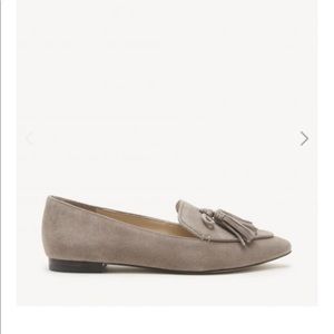 Sole Society Suede Tassel Loafer